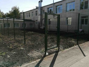 3D заборы для школы 15 метров фото в Электростали