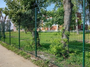 3D заборы для школы 90 метров фото в Электростали